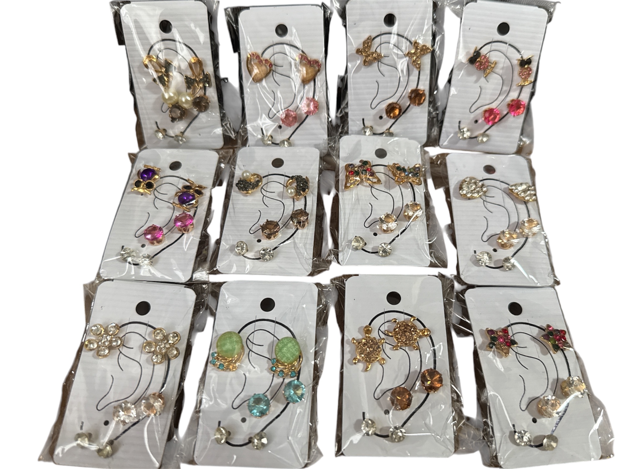 Aretes 3 pares